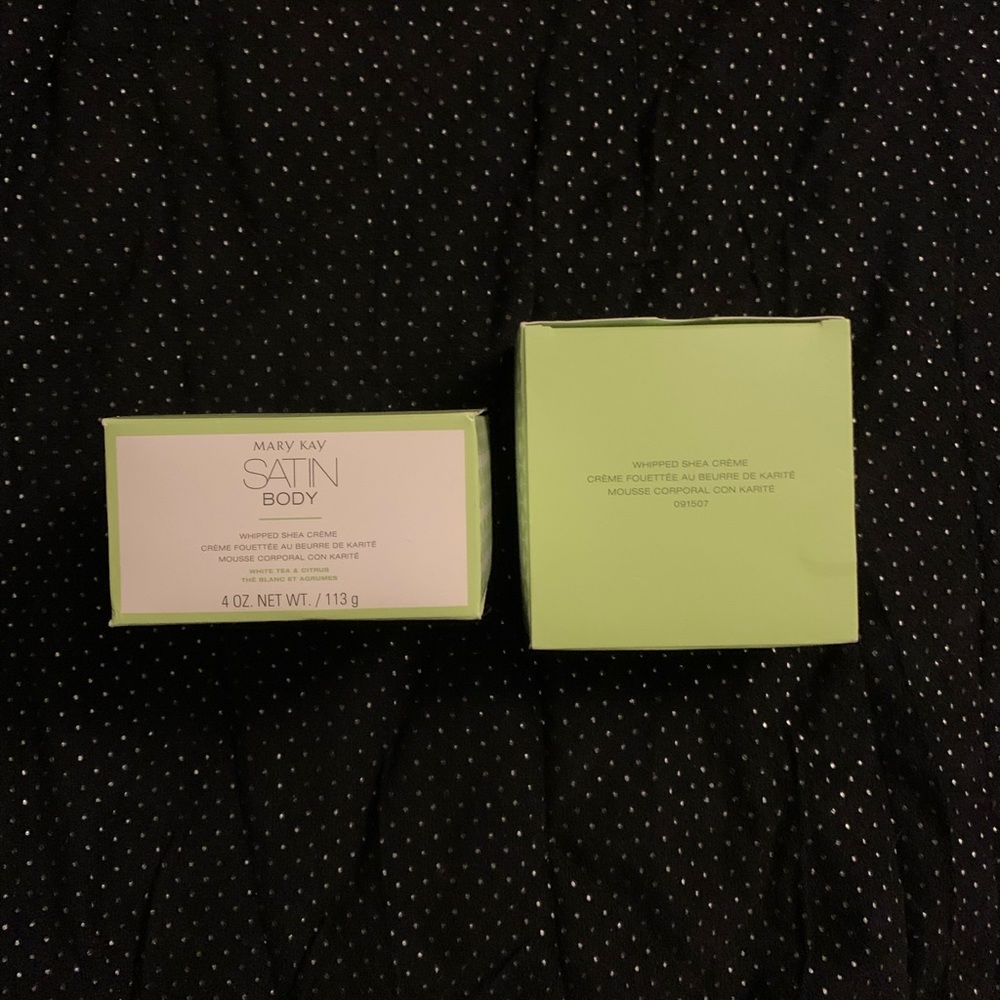NWT Mary Kay Satin Body Whipped Shea Crème